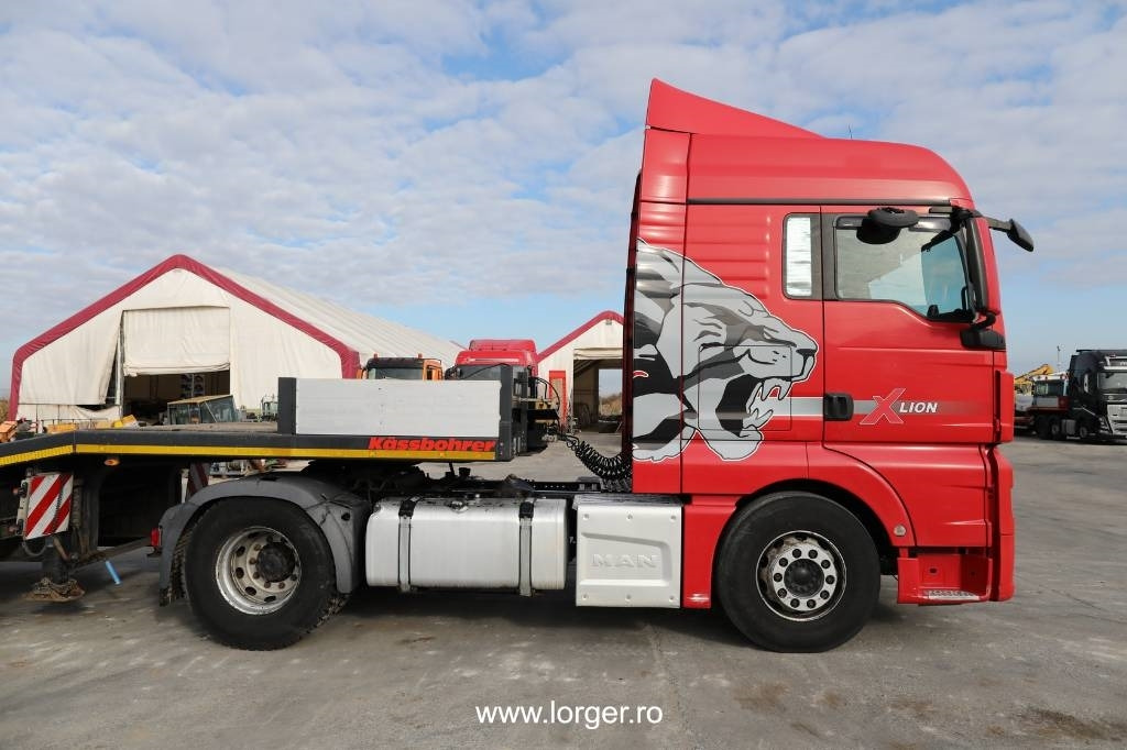 MAN TGX 18.500 4x2 + Trailer Kässbohrer LB3E Lowbed - Tegljač: slika 2 MAN TGX 18.500 4x2 + Trailer Kässbohrer LB3E Lowbed - Tegljač: slika 2