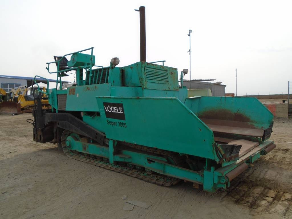 Vögele Super 2000  - Asfaltni finišer: slika 1 Vögele Super 2000  - Asfaltni finišer: slika 1