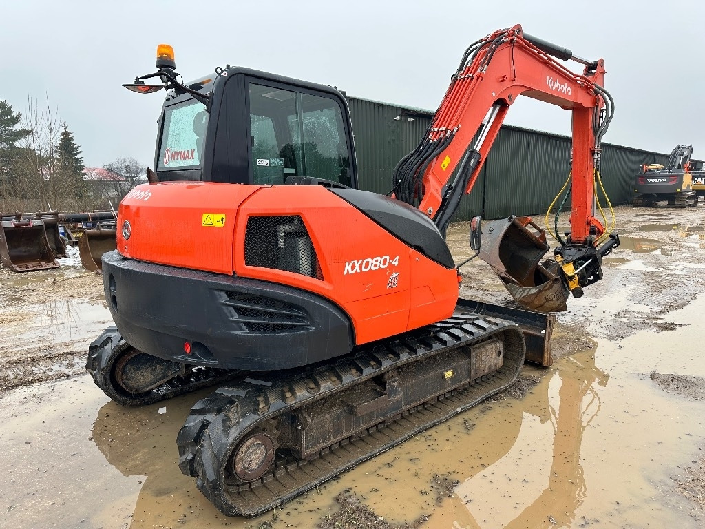 Kubota KX 080-4 ENGCON - Mini bager: slika 4 Kubota KX 080-4 ENGCON - Mini bager: slika 4
