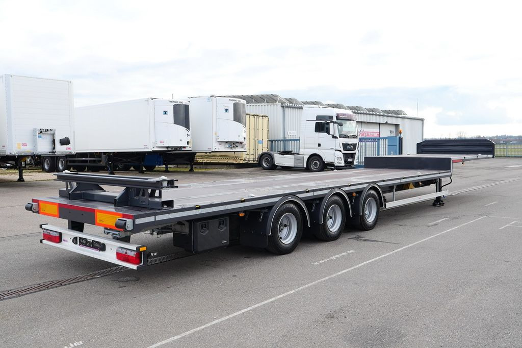 Niska poluprikolica za prevoz novi Kässbohrer K.SPJ3 / JUMBO PLATTFORM / BPW /LIFT/ CONTAINER: slika 8
