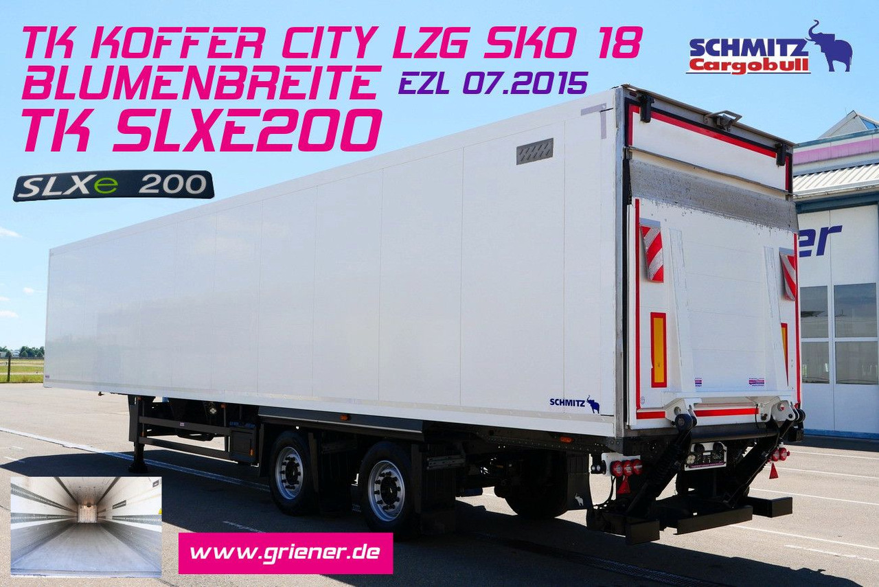 Schmitz Cargobull SKO 18/ TRIDEC LZG/ LBW 2000 kg SLXe 200 CITY - Poluprikolica hladnjače: slika 1 Schmitz Cargobull SKO 18/ TRIDEC LZG/ LBW 2000 kg SLXe 200 CITY - Poluprikolica hladnjače: slika 1