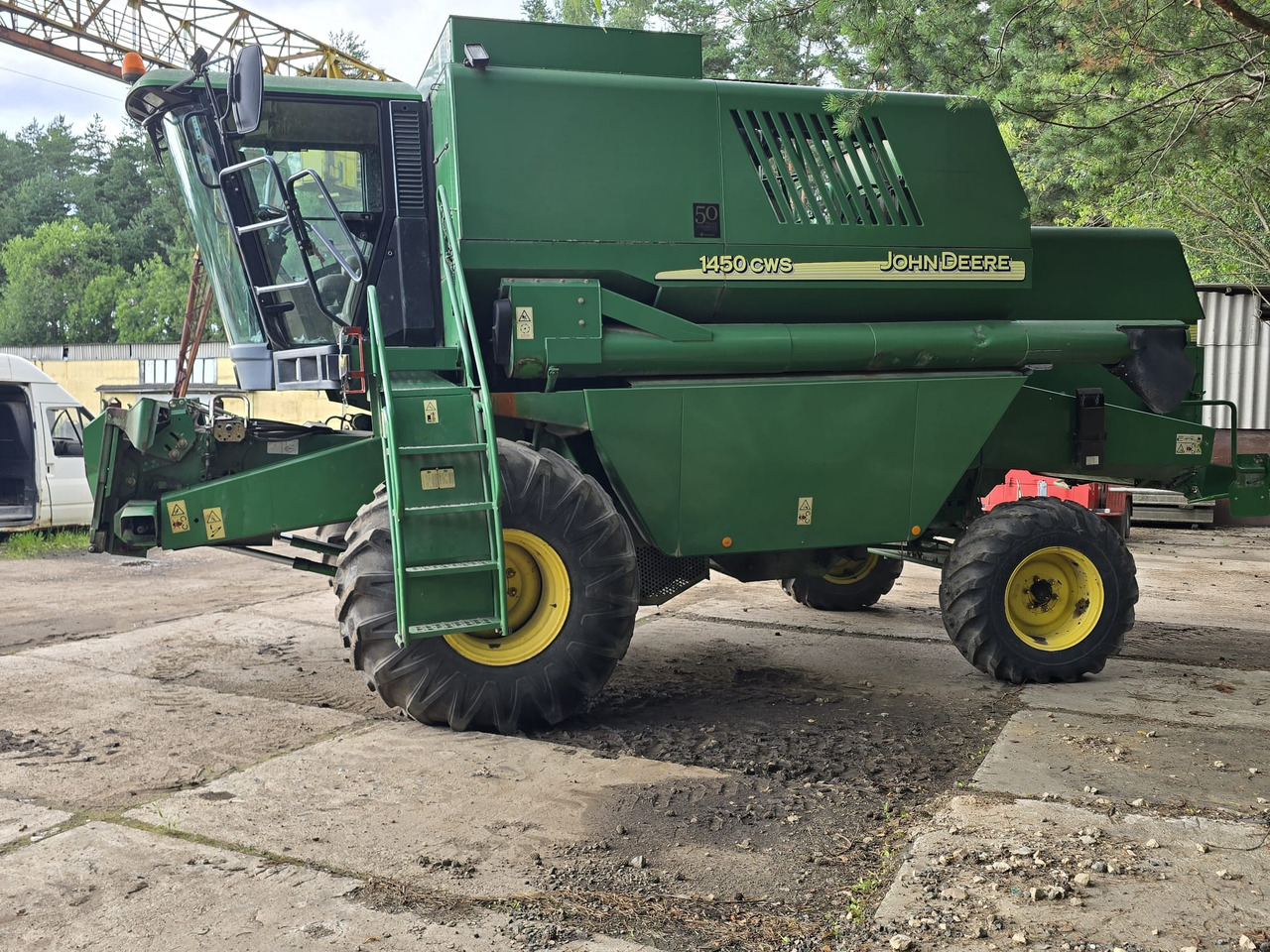 JOHN DEERE 1450 CWS - Kombinovani kombajn: slika 2 JOHN DEERE 1450 CWS - Kombinovani kombajn: slika 2