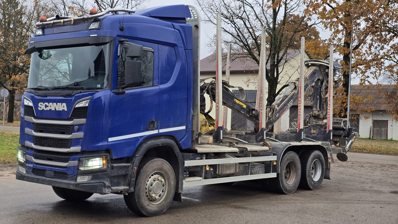 SCANIA R450 - Šticar, Kamion sa dizalicom: slika 1 SCANIA R450 - Šticar, Kamion sa dizalicom: slika 1