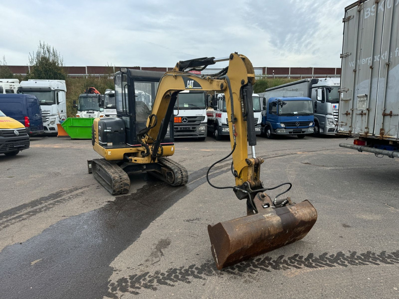 CAT 303.5 CAB Tieflöffel Graberäumer - Mini bager: slika 2 CAT 303.5 CAB Tieflöffel Graberäumer - Mini bager: slika 2