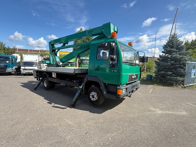 MAN 8.163 Hubarbeitsbühne - Vazdušna platforma montirana na kamion: slika 1 MAN 8.163 Hubarbeitsbühne - Vazdušna platforma montirana na kamion: slika 1