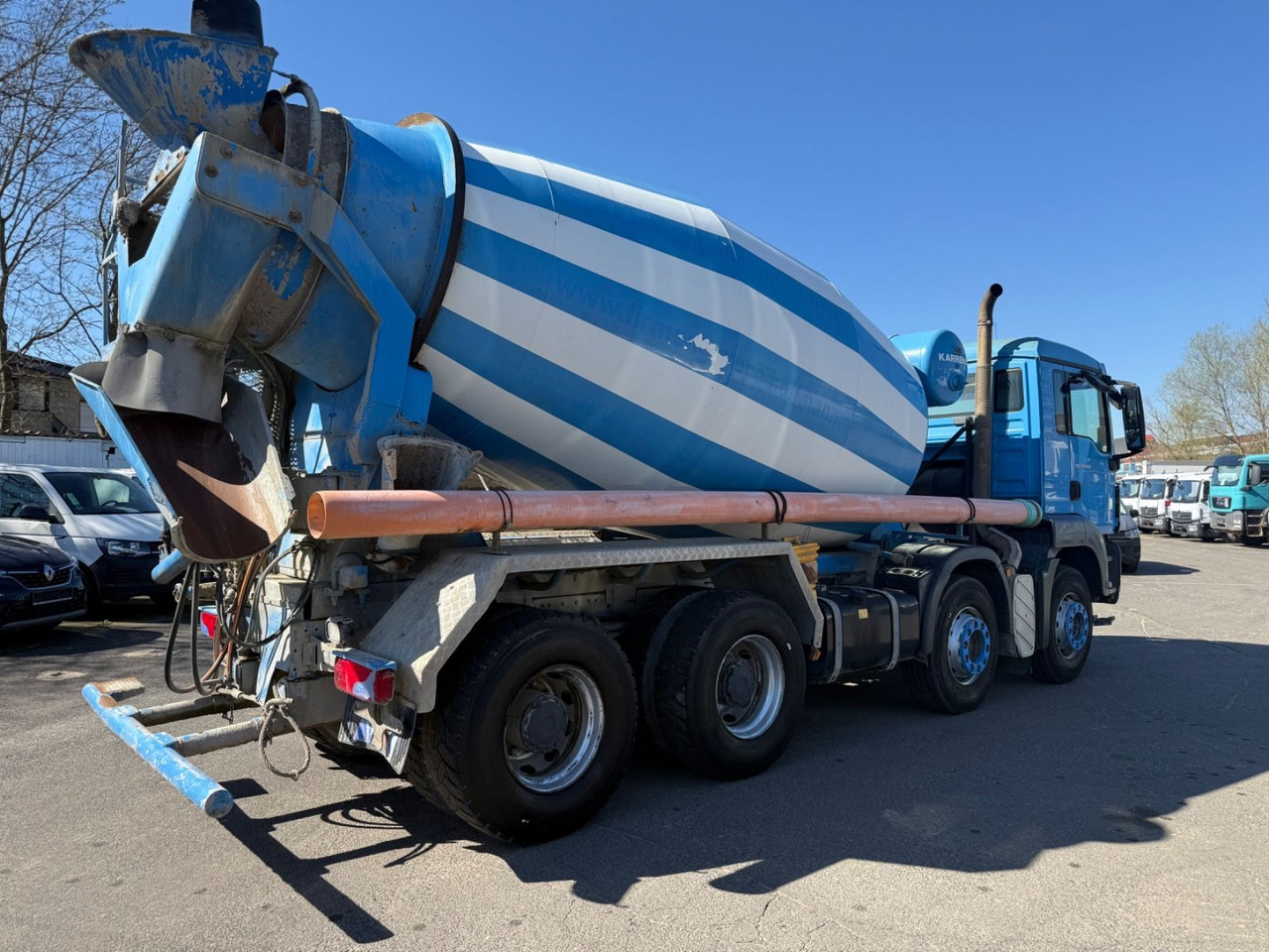 MAN TGS 35.400 8x4 Betonmischer - Mikser za beton: slika 4 MAN TGS 35.400 8x4 Betonmischer - Mikser za beton: slika 4