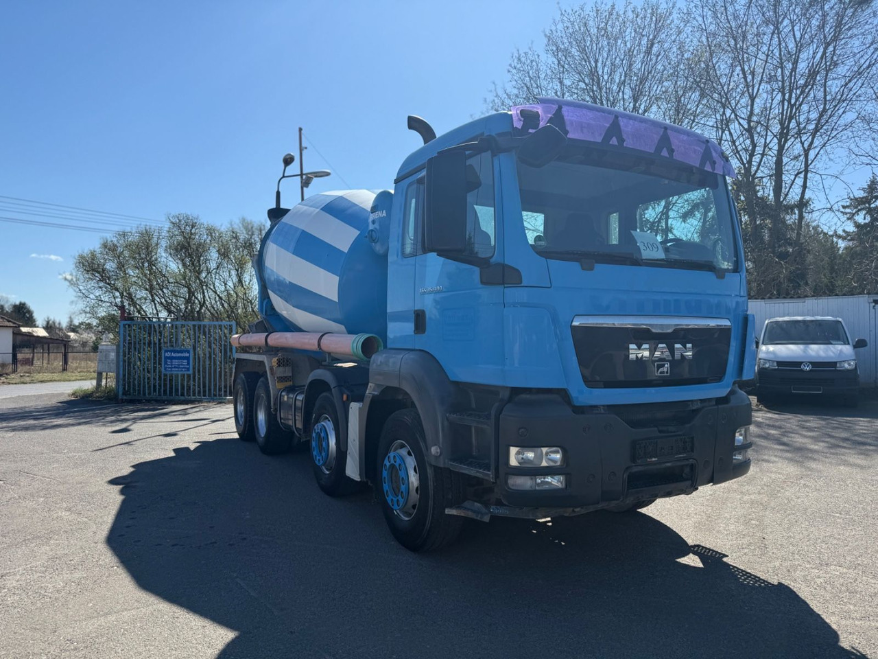 MAN TGS 35.400 8x4 Betonmischer - Mikser za beton: slika 2 MAN TGS 35.400 8x4 Betonmischer - Mikser za beton: slika 2