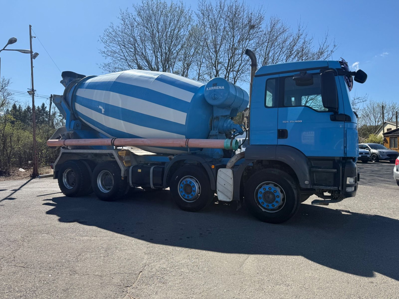 MAN TGS 35.400 8x4 Betonmischer - Mikser za beton: slika 3 MAN TGS 35.400 8x4 Betonmischer - Mikser za beton: slika 3