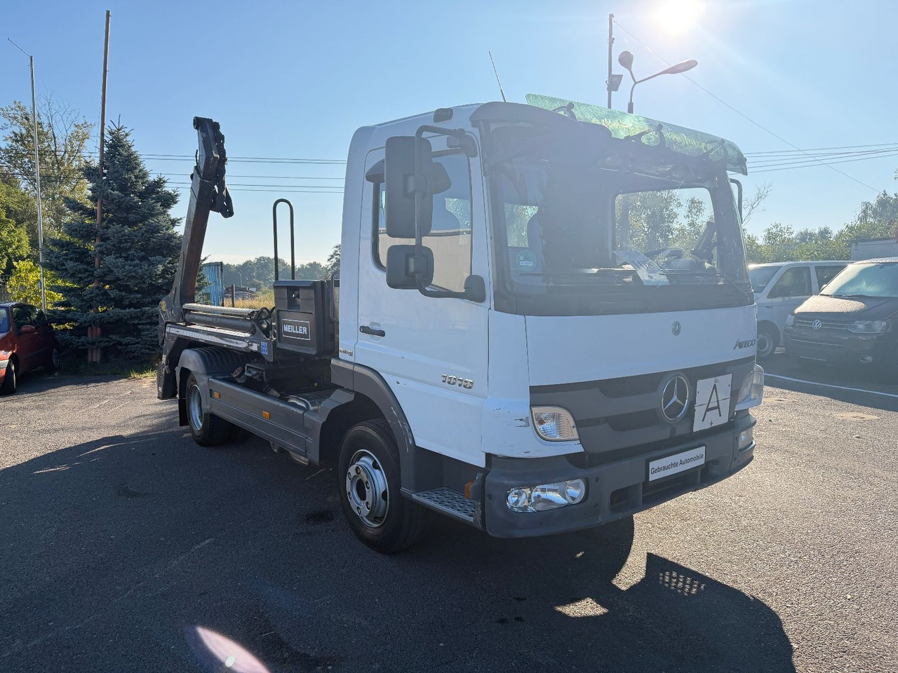 Mercedes-Benz Atego 1018 Absetzkipper - Istovarivač: slika 2 Mercedes-Benz Atego 1018 Absetzkipper - Istovarivač: slika 2
