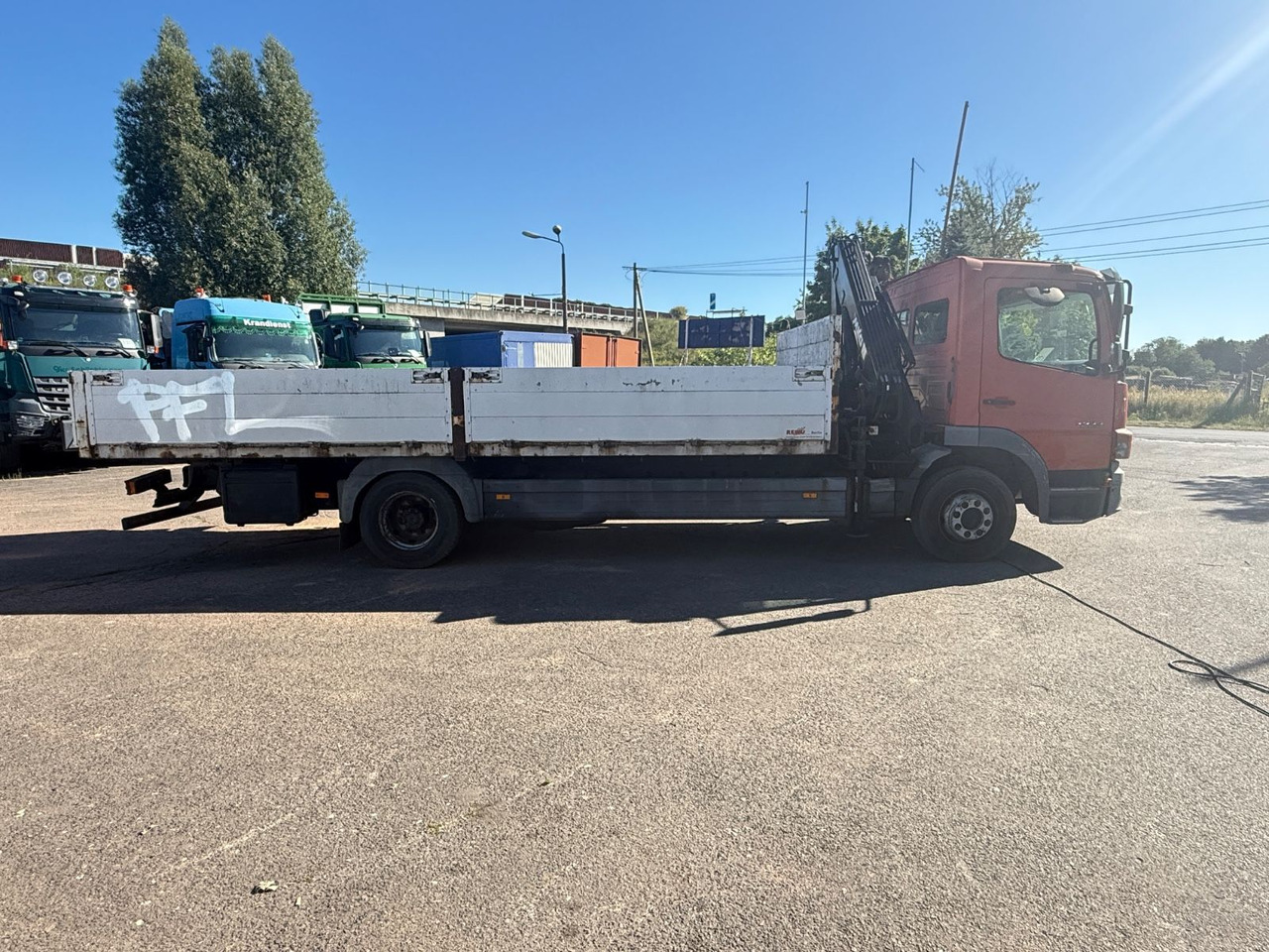 Mercedes-Benz Atego 1223 mit Kran MKG HLK 76 - Kamion sa tovarnim sandukom, Kamion sa dizalicom: slika 5 Mercedes-Benz Atego 1223 mit Kran MKG HLK 76 - Kamion sa tovarnim sandukom, Kamion sa dizalicom: slika 5
