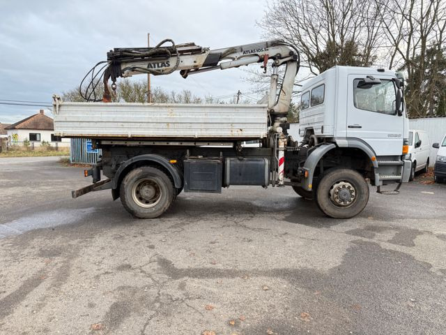 Mercedes-Benz Atego 1828 4x4 Kipper-Kran Atlas - Istovarivač, Kamion sa dizalicom: slika 5 Mercedes-Benz Atego 1828 4x4 Kipper-Kran Atlas - Istovarivač, Kamion sa dizalicom: slika 5