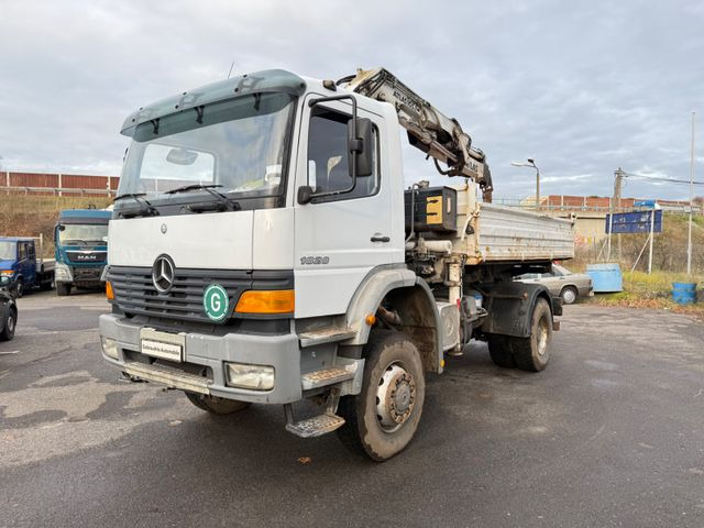 Mercedes-Benz Atego 1828 4x4 Kipper-Kran Atlas - Istovarivač, Kamion sa dizalicom: slika 4 Mercedes-Benz Atego 1828 4x4 Kipper-Kran Atlas - Istovarivač, Kamion sa dizalicom: slika 4