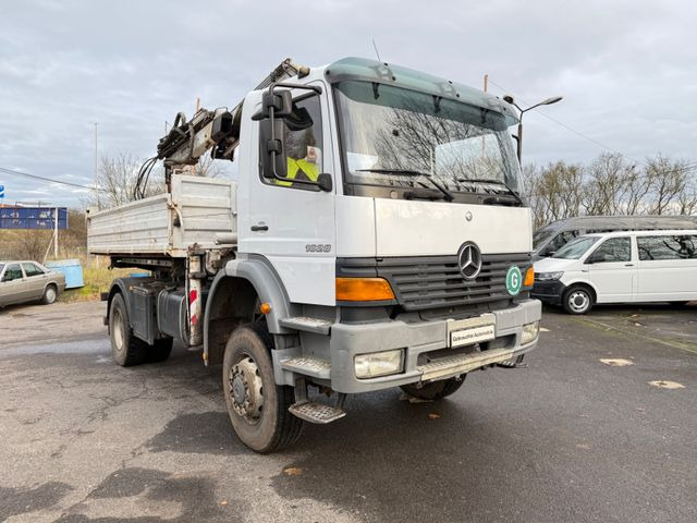 Mercedes-Benz Atego 1828 4x4 Kipper-Kran Atlas - Istovarivač, Kamion sa dizalicom: slika 3 Mercedes-Benz Atego 1828 4x4 Kipper-Kran Atlas - Istovarivač, Kamion sa dizalicom: slika 3