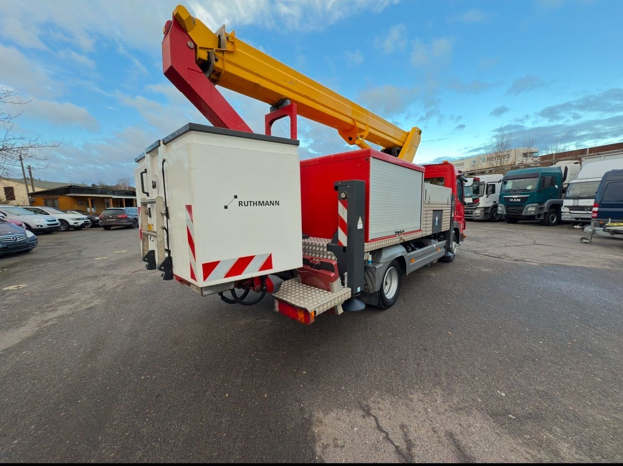 Mercedes-Benz Atego 816 2 4-Zyl. 4x2 Hebebühne - Vazdušna platforma montirana na kamion: slika 4 Mercedes-Benz Atego 816 2 4-Zyl. 4x2 Hebebühne - Vazdušna platforma montirana na kamion: slika 4