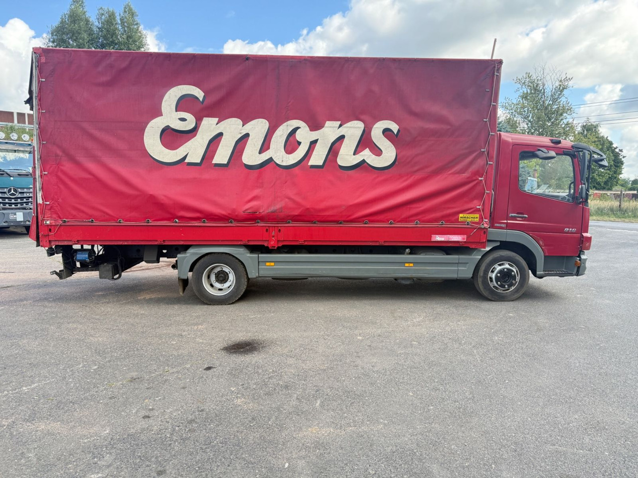 Mercedes-Benz Atego 816 L Lbw Tempomat - Kamion sa ceradom: slika 5 Mercedes-Benz Atego 816 L Lbw Tempomat - Kamion sa ceradom: slika 5