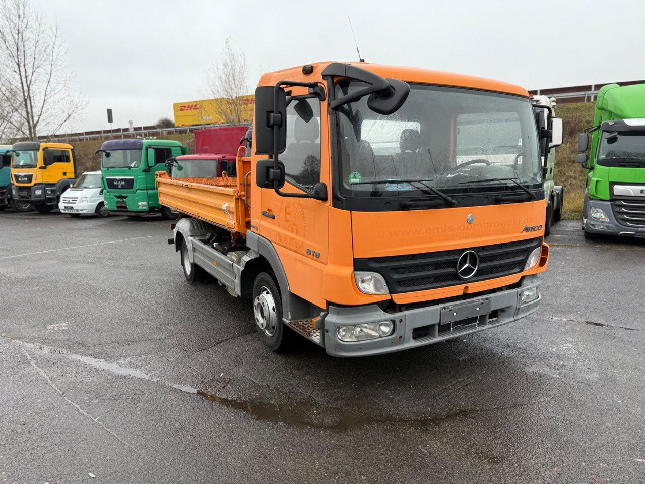 Mercedes-Benz Atego 818 4x2 OM 904 - Istovarivač: slika 1 Mercedes-Benz Atego 818 4x2 OM 904 - Istovarivač: slika 1