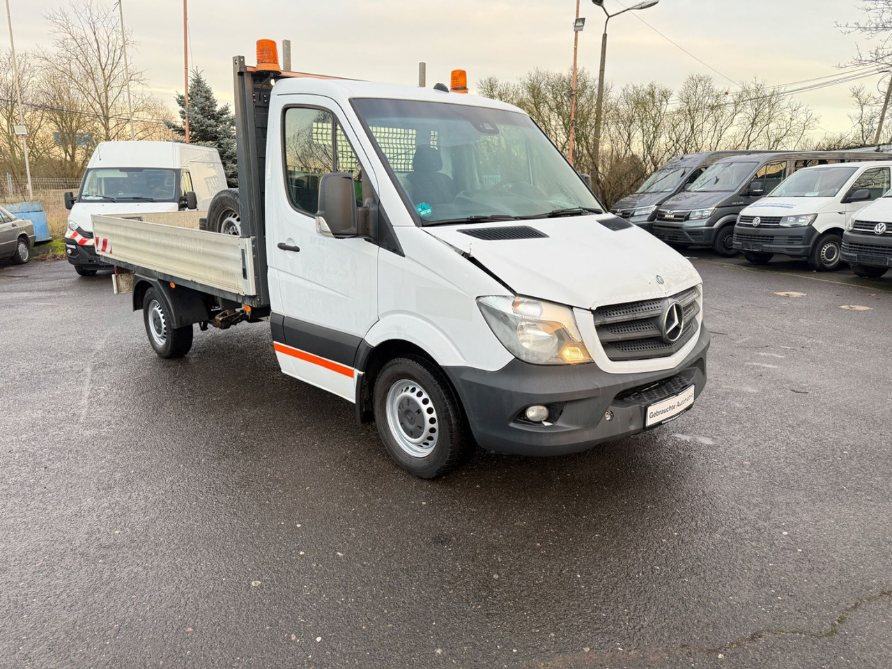 Mercedes-Benz Sprinter II Pritsche 313 CDI - Dostavno vozilo sa otvorenom sandukom: slika 2 Mercedes-Benz Sprinter II Pritsche 313 CDI - Dostavno vozilo sa otvorenom sandukom: slika 2