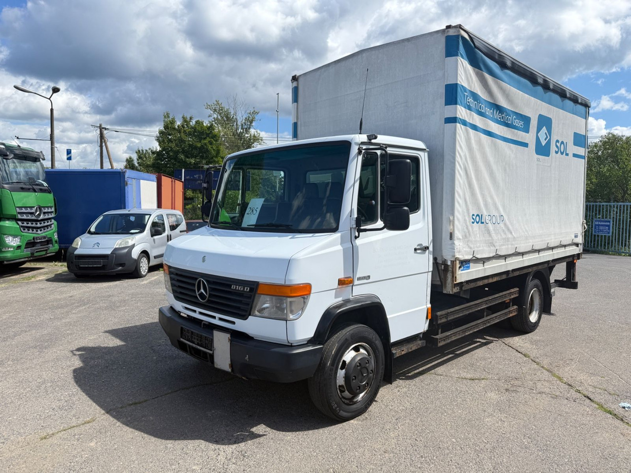 Mercedes-Benz Vario FG 816 D OM 904 LA - Kamion sa ceradom: slika 3 Mercedes-Benz Vario FG 816 D OM 904 LA - Kamion sa ceradom: slika 3