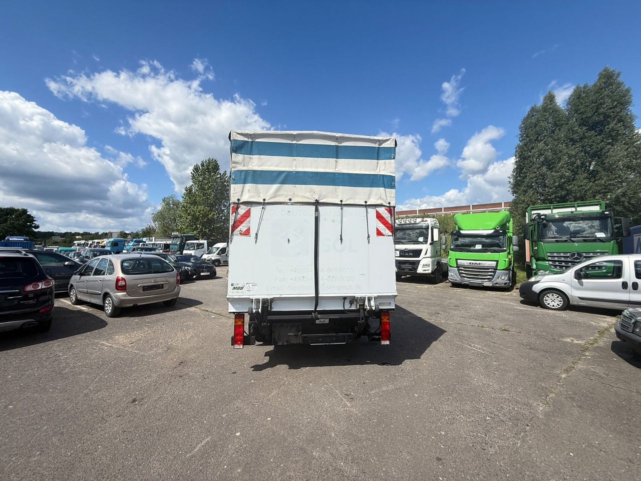 Mercedes-Benz Vario FG 816 D OM 904 LA - Kamion sa ceradom: slika 4 Mercedes-Benz Vario FG 816 D OM 904 LA - Kamion sa ceradom: slika 4