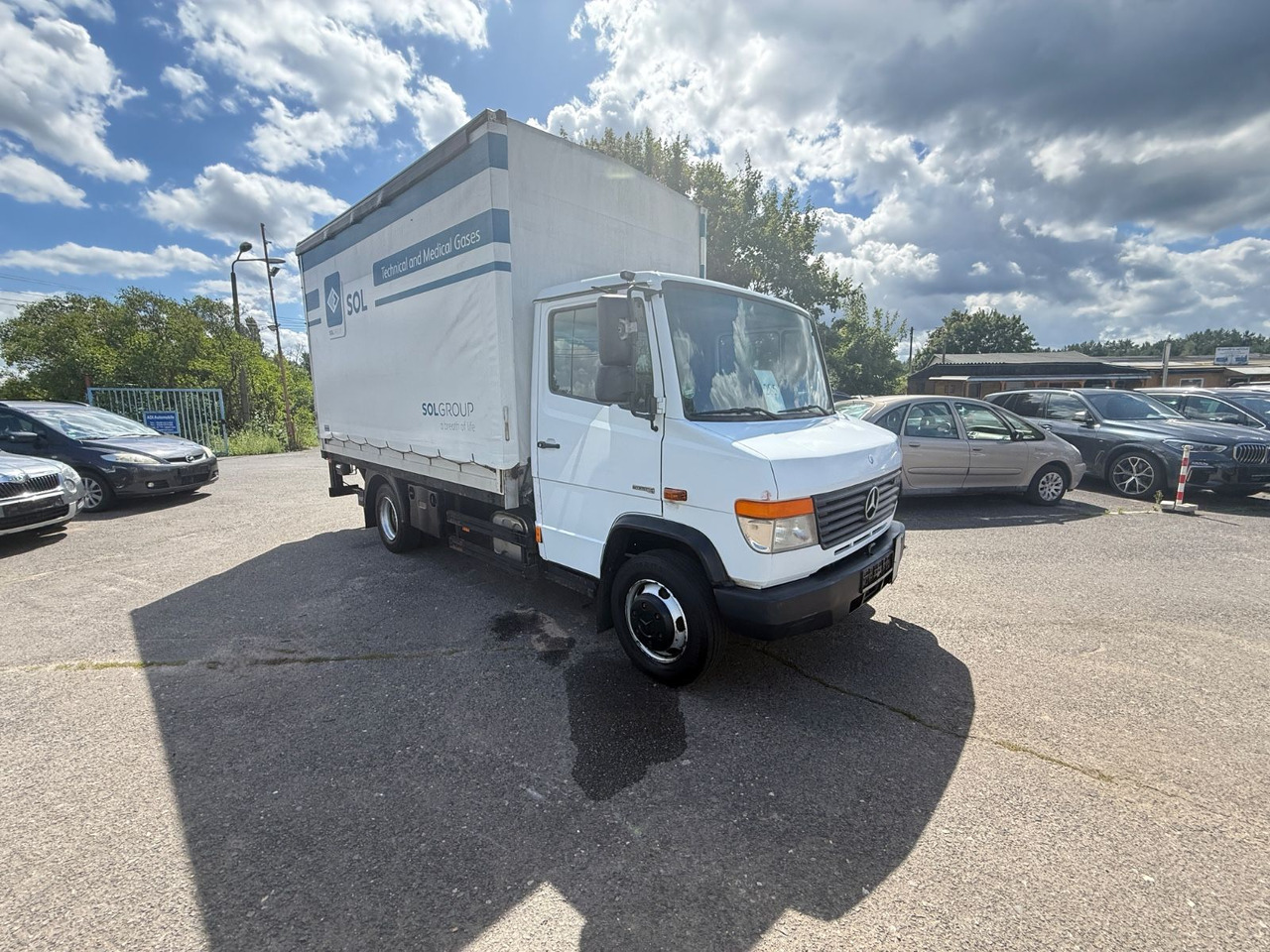 Mercedes-Benz Vario FG 816 D OM 904 LA - Kamion sa ceradom: slika 2 Mercedes-Benz Vario FG 816 D OM 904 LA - Kamion sa ceradom: slika 2