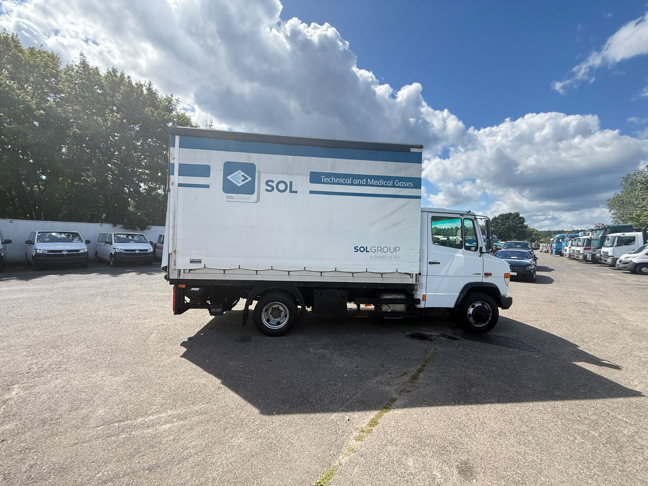 Mercedes-Benz Vario FG 816 D OM 904 LA - Kamion sa ceradom: slika 5 Mercedes-Benz Vario FG 816 D OM 904 LA - Kamion sa ceradom: slika 5