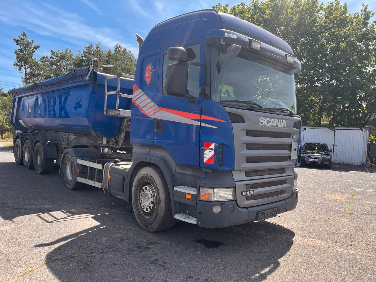 Scania R 420 Kipphydraulik Klima Tempomat - Tegljač: slika 2 Scania R 420 Kipphydraulik Klima Tempomat - Tegljač: slika 2