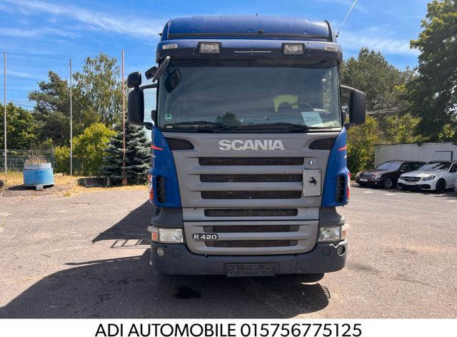 Scania R 420 Kipphydraulik Klima Tempomat - Tegljač: slika 1 Scania R 420 Kipphydraulik Klima Tempomat - Tegljač: slika 1