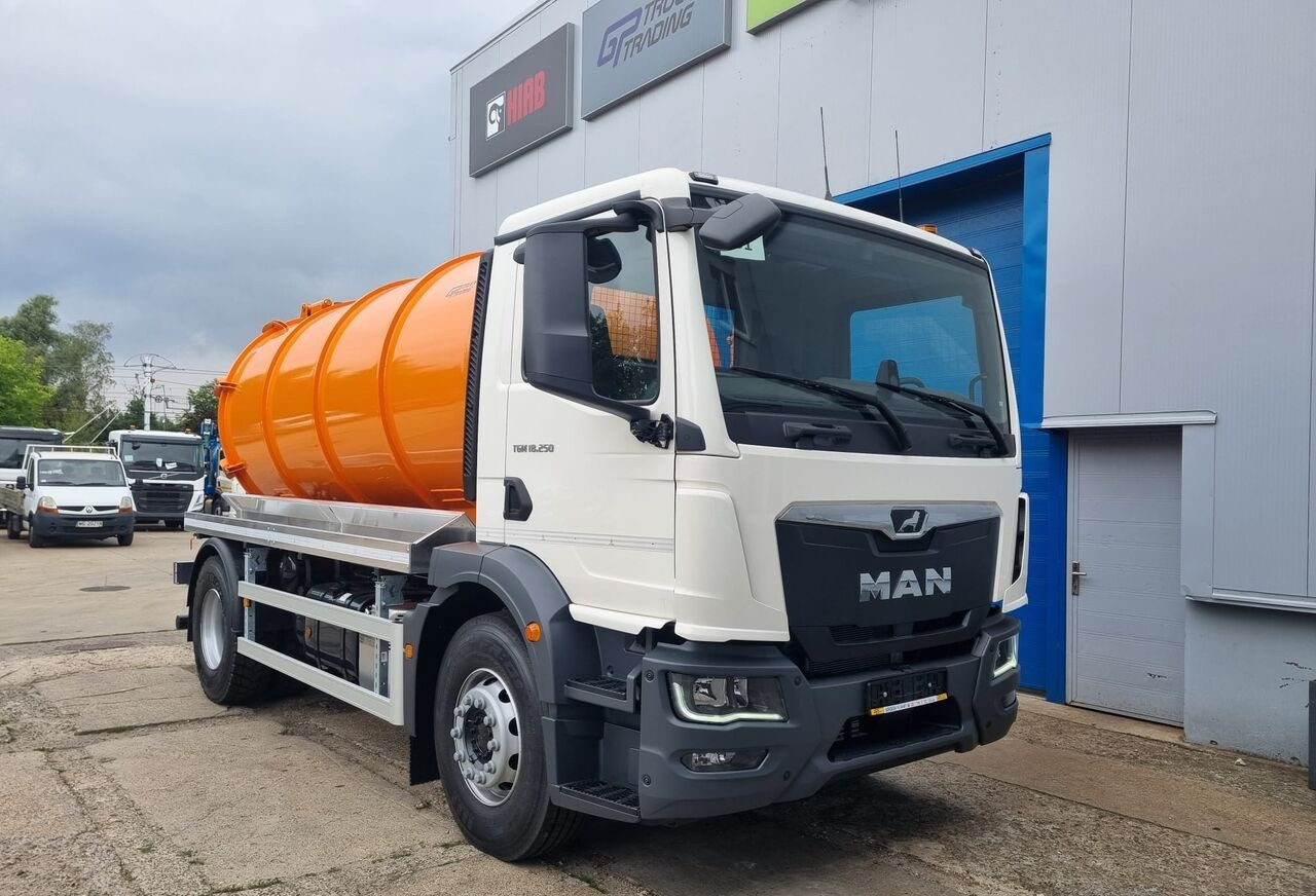 MAN TGM 18.250, zabudowa asenizacyjna Janco/GP Lift - Vakuumska cisterna: slika 2 MAN TGM 18.250, zabudowa asenizacyjna Janco/GP Lift - Vakuumska cisterna: slika 2