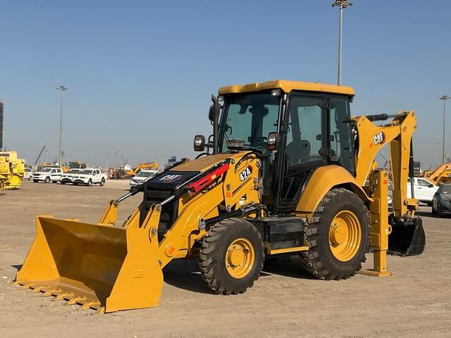 CATERPILLAR 424 - Bager utovarivač: slika 1 CATERPILLAR 424 - Bager utovarivač: slika 1