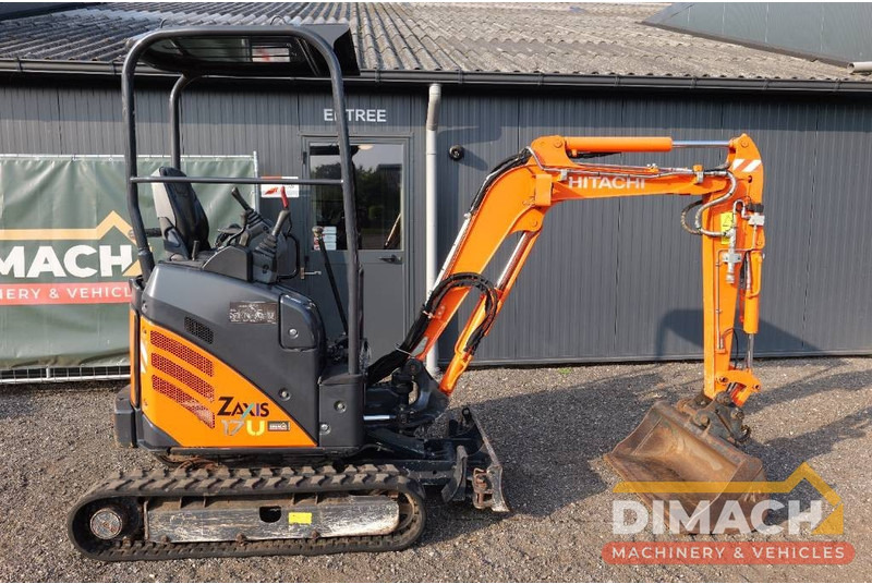 Hitachi ZX 17 CW05 hydraulische snelwissel - Mini bager: slika 2 Hitachi ZX 17 CW05 hydraulische snelwissel - Mini bager: slika 2