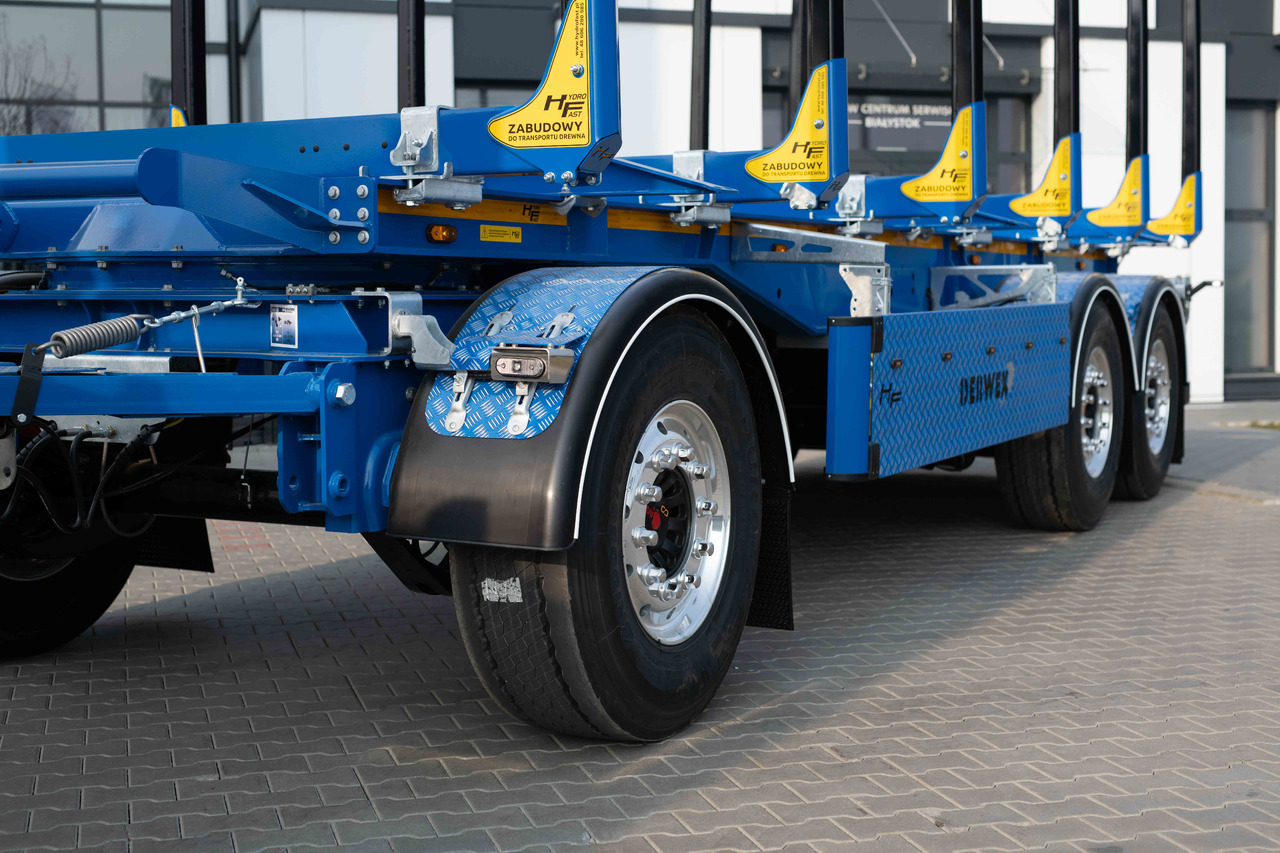 Hydrofast Przyczepa 3 - osiowa / 3 axles trailer for timber transport / 3 Achsen Anhänger für Holztransport - Prikolica šticarka: slika 2 Hydrofast Przyczepa 3 - osiowa / 3 axles trailer for timber transport / 3 Achsen Anhänger für Holztransport - Prikolica šticarka: slika 2