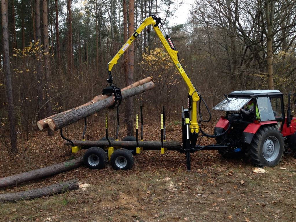 Hydrofast Timber Harvesting Trailer/RÜCKEWAGEN/Przyczepka do zrywki drewna H9 - Šumska prikolica: slika 4 Hydrofast Timber Harvesting Trailer/RÜCKEWAGEN/Przyczepka do zrywki drewna H9 - Šumska prikolica: slika 4