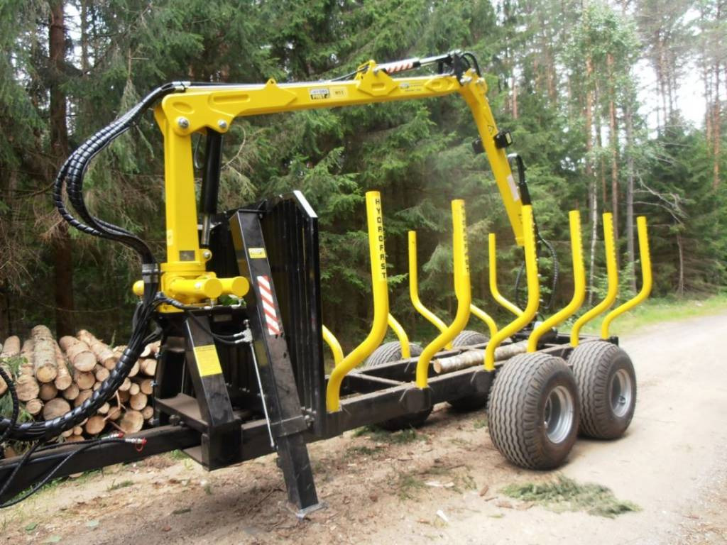 Hydrofast Timber Harvesting Trailer/RÜCKEWAGEN/Przyczepka do zrywki drewna H9 - Šumska prikolica: slika 2 Hydrofast Timber Harvesting Trailer/RÜCKEWAGEN/Przyczepka do zrywki drewna H9 - Šumska prikolica: slika 2