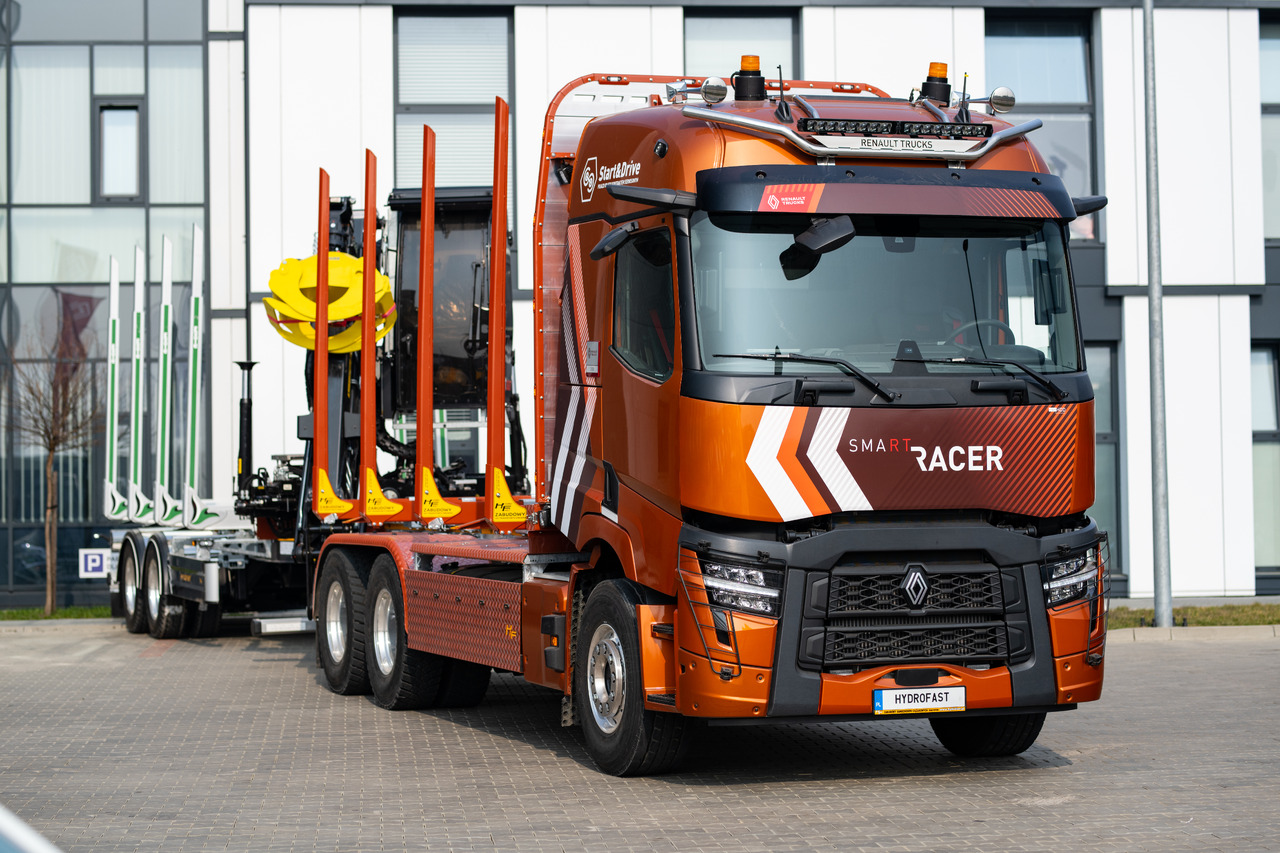 RENAULT TRUCKS C P6X4 Zabudowa do transportu drewna / Timber transport truck / Holztransportwagen/Camion de transport lemn - Šticar, Električni kamion: slika 3 RENAULT TRUCKS C P6X4 Zabudowa do transportu drewna / Timber transport truck / Holztransportwagen/Camion de transport lemn - Šticar, Električni kamion: slika 3
