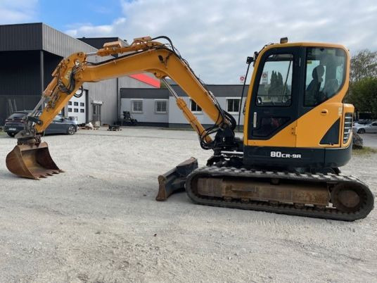 Hyundai R80 -9A - Bager guseničar: slika 2 Hyundai R80 -9A - Bager guseničar: slika 2