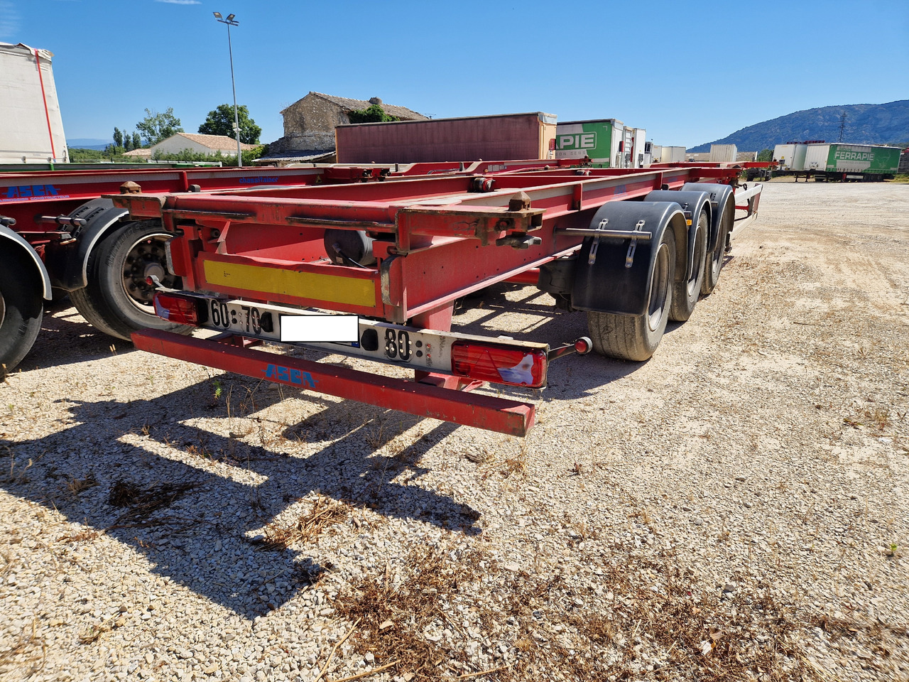 ASCA - Poluprikolica za prevoz kontejnera/ Poluprikolica sa promenjivim sandukom: slika 1 ASCA - Poluprikolica za prevoz kontejnera/ Poluprikolica sa promenjivim sandukom: slika 1