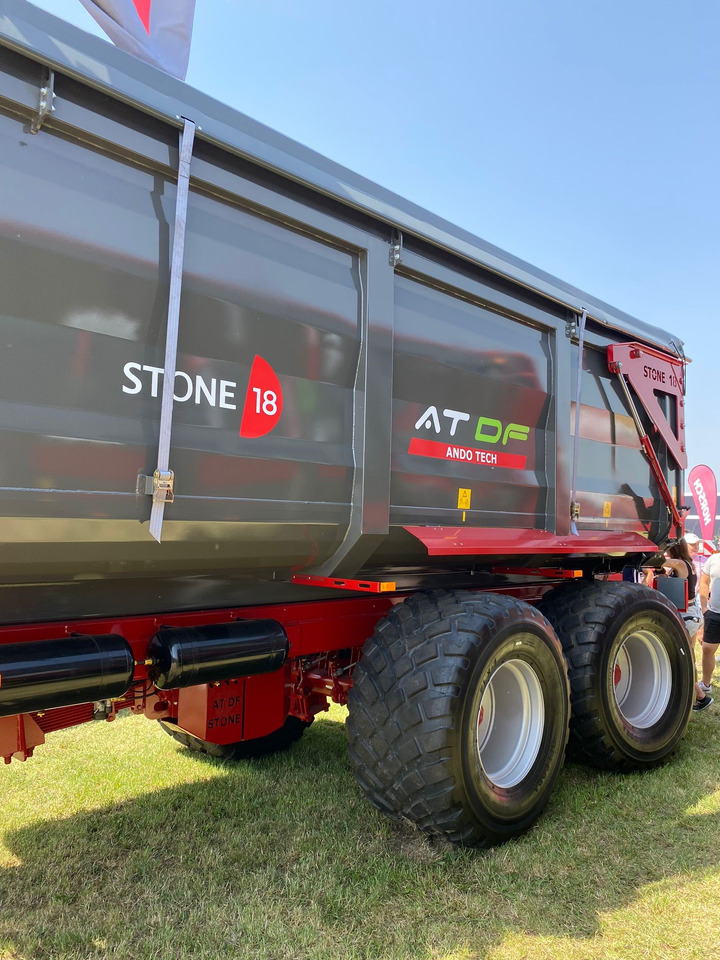 Ando Tech Tandemkipper / Trailer / Remorque / Rimorchio / Монолитный прицеп / Przyczepa skorupowa 16,3 t - Traktorska prikolica za farmu/ Kiper: slika 2 Ando Tech Tandemkipper / Trailer / Remorque / Rimorchio / Монолитный прицеп / Przyczepa skorupowa 16,3 t - Traktorska prikolica za farmu/ Kiper: slika 2