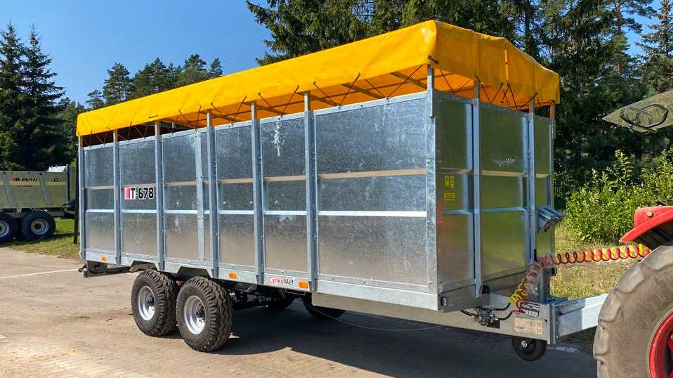 Cynkomet Viehanhänger / Livestock trailer / Remorque bétaillère / Rimorchio per bestiame / Rimorchio per bestiame /Прицеп для перевозки животных / Przyczepa do przewozu zwierząt - Prikolica za prevoz stoke: slika 4 Cynkomet Viehanhänger / Livestock trailer / Remorque bétaillère / Rimorchio per bestiame / Rimorchio per bestiame /Прицеп для перевозки животных / Przyczepa do przewozu zwierząt - Prikolica za prevoz stoke: slika 4