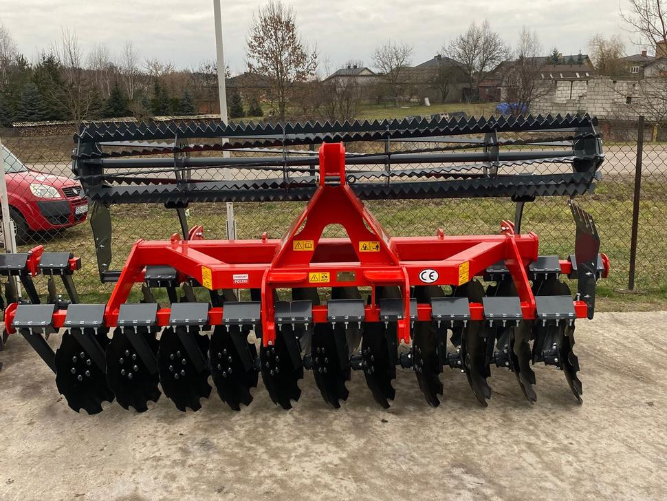 Janpol Scheibenegge / Disc harrow / Déchaumeur à disques / Erpice a dischi / Средняя дисковая борона / Brona talerzowa medium „COMPACT” 3 m - Tanjirača: slika 2 Janpol Scheibenegge / Disc harrow / Déchaumeur à disques / Erpice a dischi / Средняя дисковая борона / Brona talerzowa medium „COMPACT” 3 m - Tanjirača: slika 2