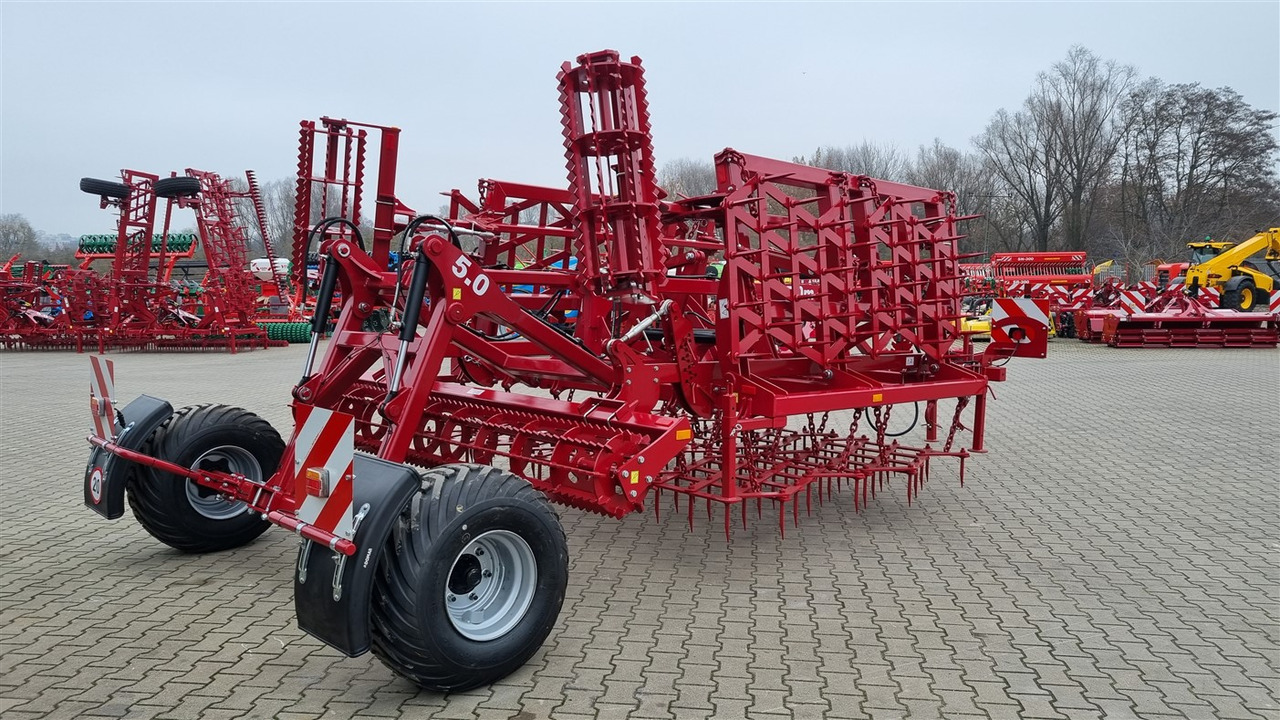 Lupus Zweireihige Zinkenegge / Tine harrow / Herse à dents / Grada de púas de dos hileras / Erpice / Двухрядная лаповая борона / Brona zębowa 5 m - Drljača: slika 1 Lupus Zweireihige Zinkenegge / Tine harrow / Herse à dents / Grada de púas de dos hileras / Erpice / Двухрядная лаповая борона / Brona zębowa 5 m - Drljača: slika 1