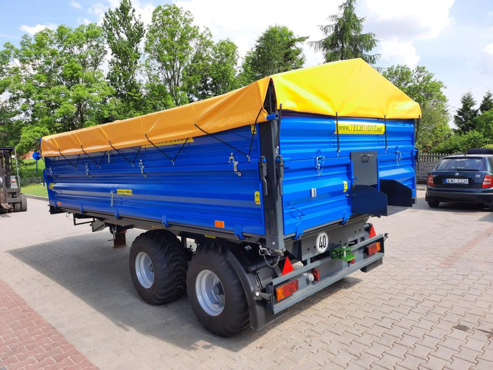 Techmont Anhänger / Trailer / Remorque / Rimorchio / Прицеп двухосный тандем / Przyczepa tandem PTTCW 310 10 t - Traktorska prikolica za farmu/ Kiper: slika 5 Techmont Anhänger / Trailer / Remorque / Rimorchio / Прицеп двухосный тандем / Przyczepa tandem PTTCW 310 10 t - Traktorska prikolica za farmu/ Kiper: slika 5