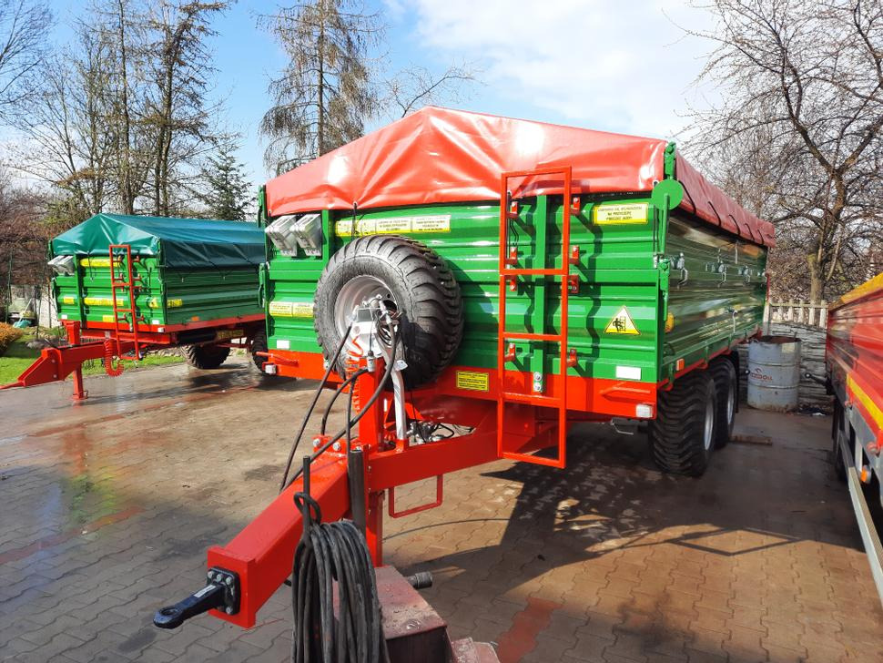 Techmont Anhänger / Trailer / Remorque / Rimorchio / Прицеп двухосный тандем / Przyczepa tandem PTTCW 310 10 t - Traktorska prikolica za farmu/ Kiper: slika 4 Techmont Anhänger / Trailer / Remorque / Rimorchio / Прицеп двухосный тандем / Przyczepa tandem PTTCW 310 10 t - Traktorska prikolica za farmu/ Kiper: slika 4