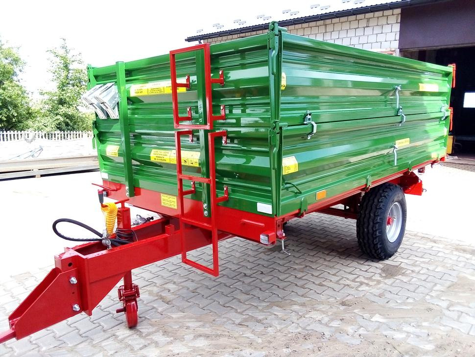 Techmont Anhänger / Trailer / Remorque / Rimorchio / Прицеп одноосный / Przyczepa jednoosiowa T-151/1 3,5 t - Traktorska prikolica za farmu/ Kiper: slika 1 Techmont Anhänger / Trailer / Remorque / Rimorchio / Прицеп одноосный / Przyczepa jednoosiowa T-151/1 3,5 t - Traktorska prikolica za farmu/ Kiper: slika 1
