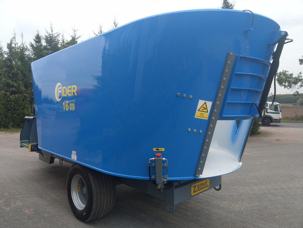 ZAMET Futtermischwagen / Feed mixer / Melangeuse / Carro miscelatore / Vagoneta de alimentación /Кормораздатчик / Wóz paszowy 16 m3 - Prikolica za mešanje stočne hrane: slika 4 ZAMET Futtermischwagen / Feed mixer / Melangeuse / Carro miscelatore / Vagoneta de alimentación /Кормораздатчик / Wóz paszowy 16 m3 - Prikolica za mešanje stočne hrane: slika 4