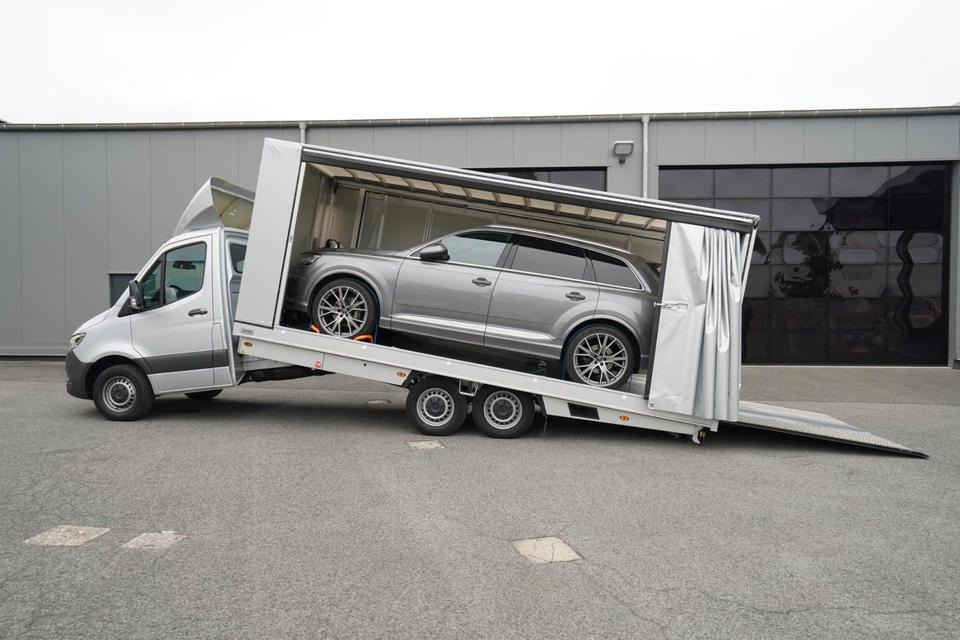 Mercedes-Benz Sprinter 619 ALGEMA BLITZLADER 2 - GESCHLOSSEN - Kamion za prevoz automobila, Dostavno vozilo: slika 1 Mercedes-Benz Sprinter 619 ALGEMA BLITZLADER 2 - GESCHLOSSEN - Kamion za prevoz automobila, Dostavno vozilo: slika 1