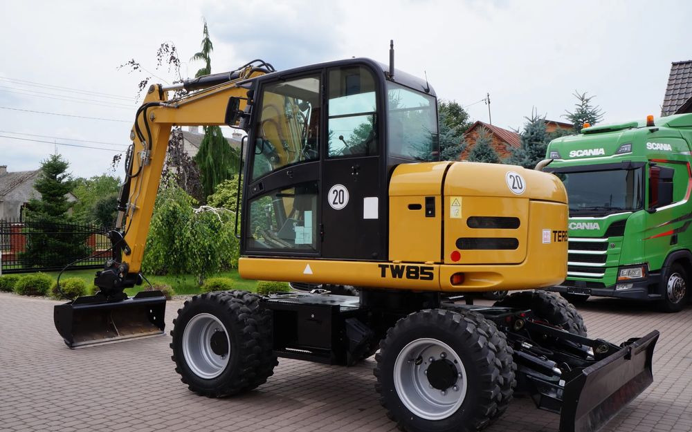 Terex TW 85 Koparka kołowa Sprowadzona silnik DEUTZ Stan Wzorowy - Bager točkaš: slika 1 Terex TW 85 Koparka kołowa Sprowadzona silnik DEUTZ Stan Wzorowy - Bager točkaš: slika 1