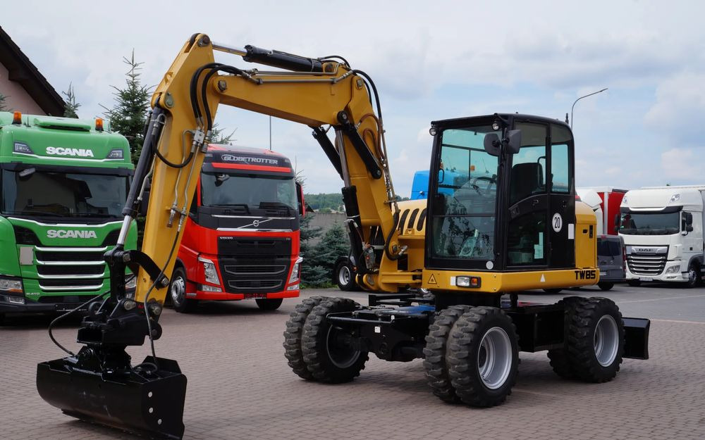 Terex TW 85 Koparka kołowa Sprowadzona silnik DEUTZ Stan Wzorowy - Bager točkaš: slika 3 Terex TW 85 Koparka kołowa Sprowadzona silnik DEUTZ Stan Wzorowy - Bager točkaš: slika 3