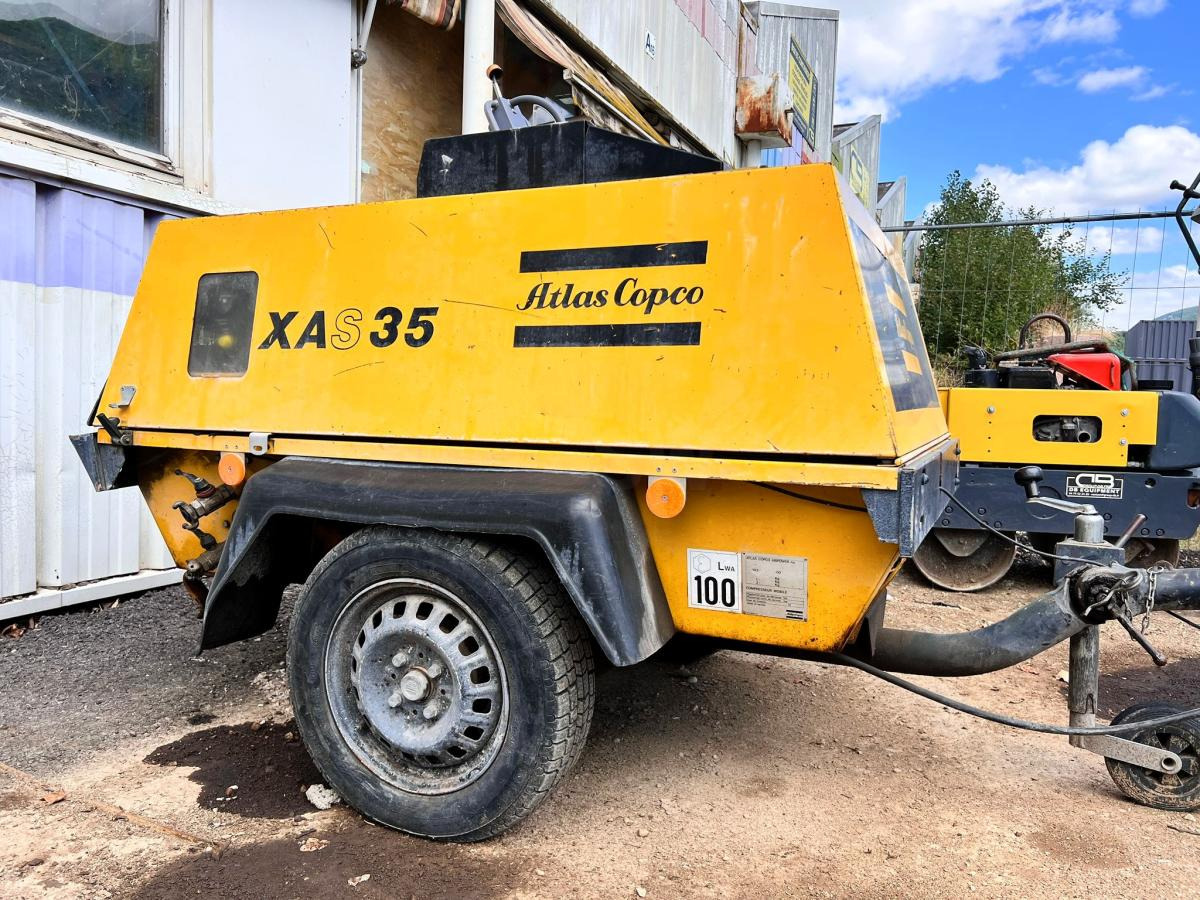 Atlas copco XAS 35 COMPRESSEUR 9BAR SUR REMORQUE (NET DE TVA) - Kompresor za vazduh: slika 1 Atlas copco XAS 35 COMPRESSEUR 9BAR SUR REMORQUE (NET DE TVA) - Kompresor za vazduh: slika 1