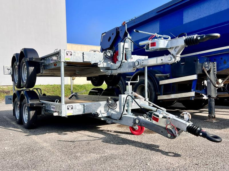 Ecim E350AF REMORQUE PORTE ENGINS 2 ESSIEUX 3T5 NEUVE - Prikolica za prevoz automobila: slika 3 Ecim E350AF REMORQUE PORTE ENGINS 2 ESSIEUX 3T5 NEUVE - Prikolica za prevoz automobila: slika 3