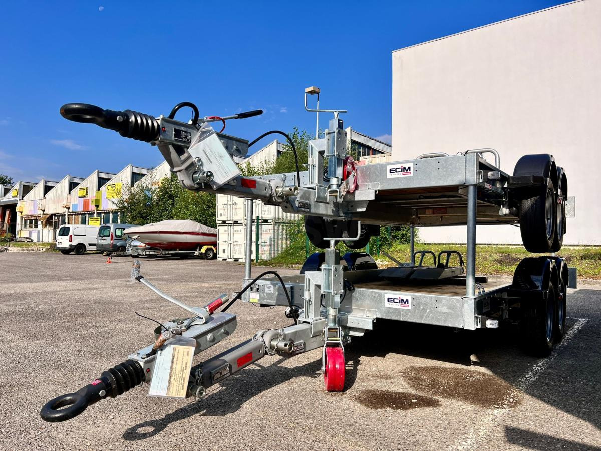 Ecim E350AF REMORQUE PORTE ENGINS 2 ESSIEUX 3T5 NEUVE - Prikolica za prevoz automobila: slika 2 Ecim E350AF REMORQUE PORTE ENGINS 2 ESSIEUX 3T5 NEUVE - Prikolica za prevoz automobila: slika 2